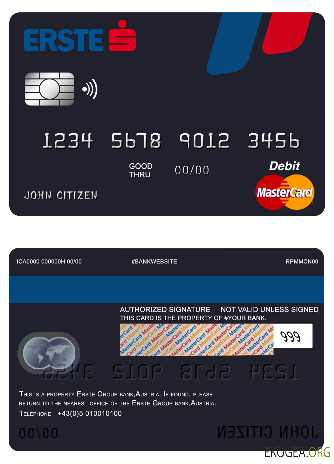 Autriche Erste Group banque mastercard